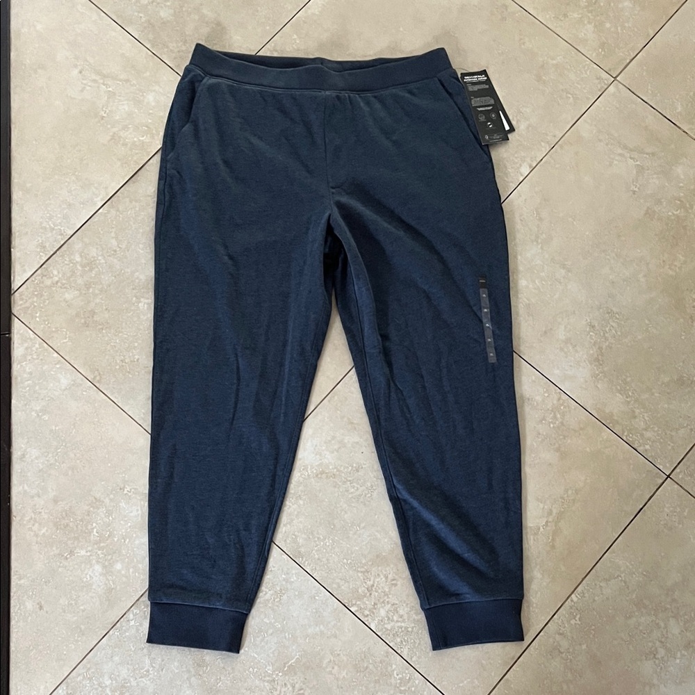 NWT Mens Skechers Blue Jogger Pants XL